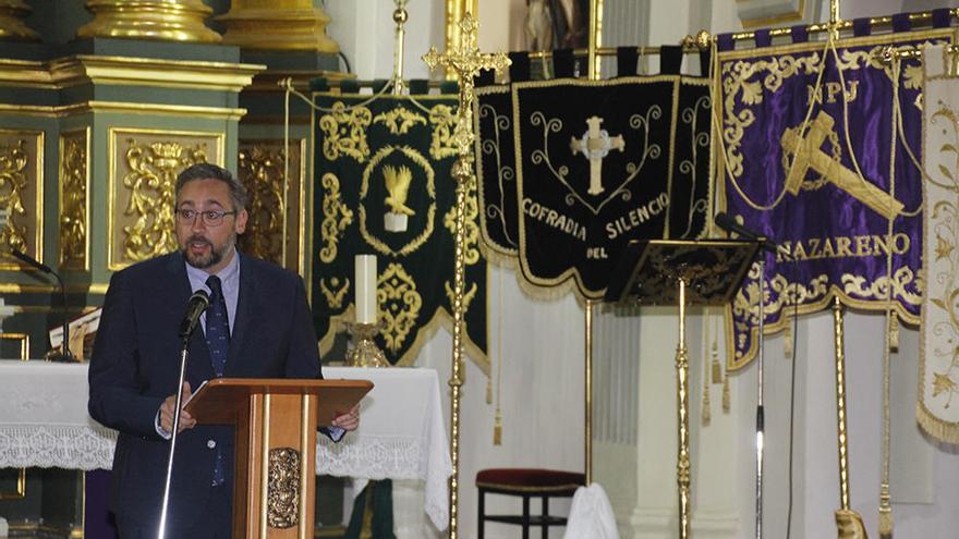 Víctor Martínez pregona la Semana Santa de Santomera