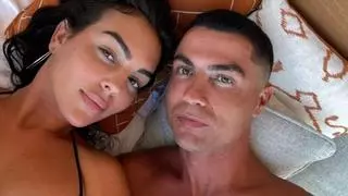 Cristiano Ronaldo y Georgina Rodríguez ya son marido y mujer: la pareja se ha casado este martes en una ceremonia íntima en Portugal