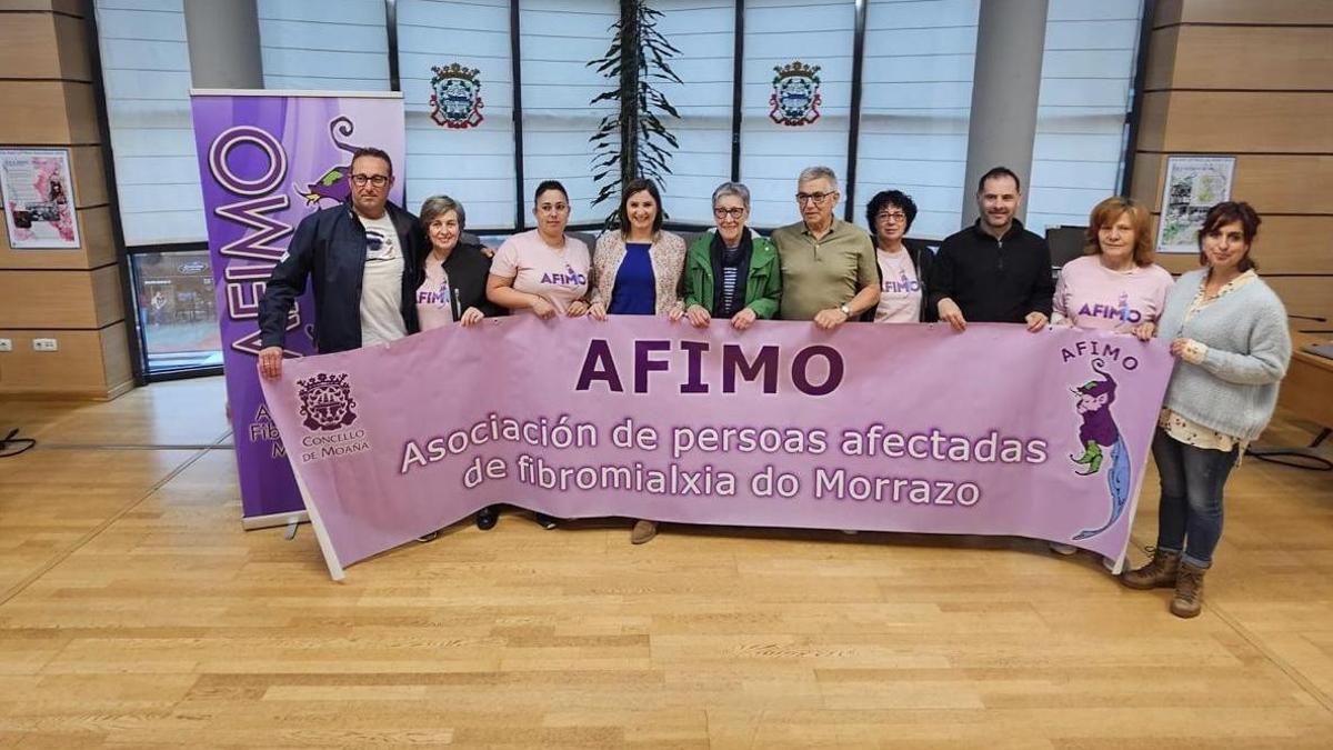 Una actividad de la Asociación de personas afectadas de firbromialgia do Morrazo