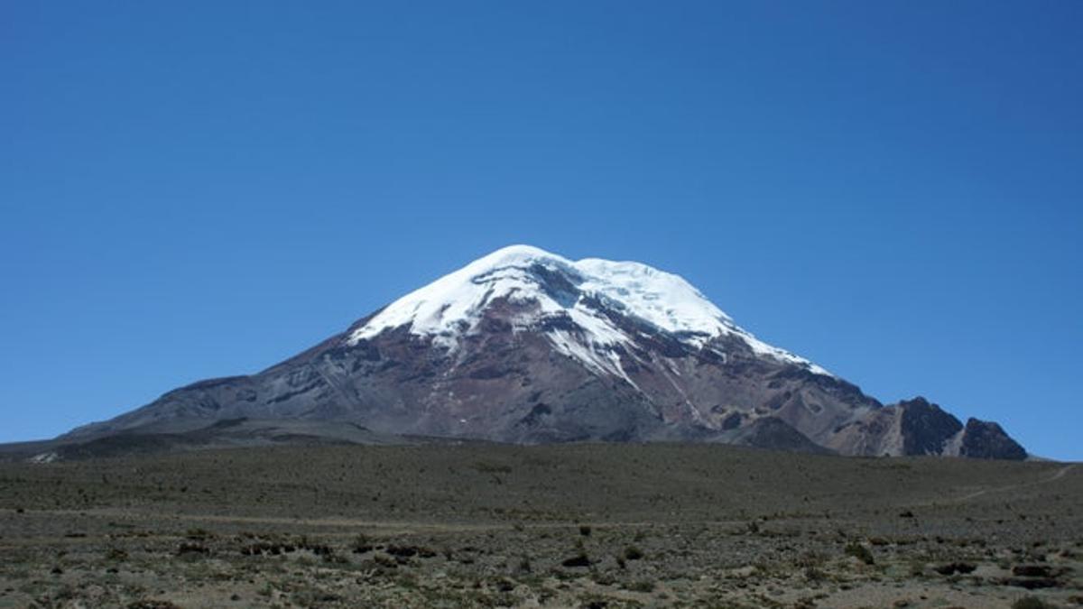 El Chimborazo, el punto más alejado del centro de la Tierra