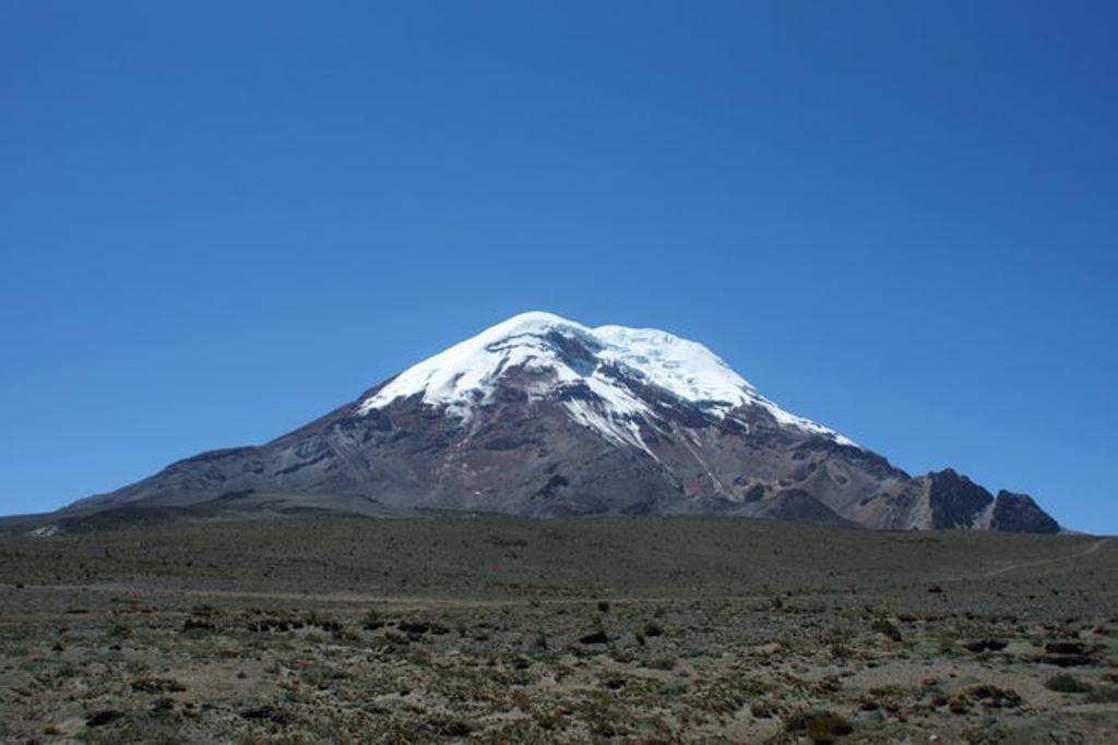 El Chimborazo, el punto más alejado del centro de la Tierra