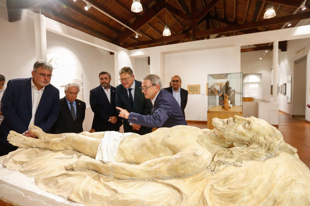 Puig, en el Museo de Mariano Benlliure de Crevillent que acogerá esta muestra a partir del viernes