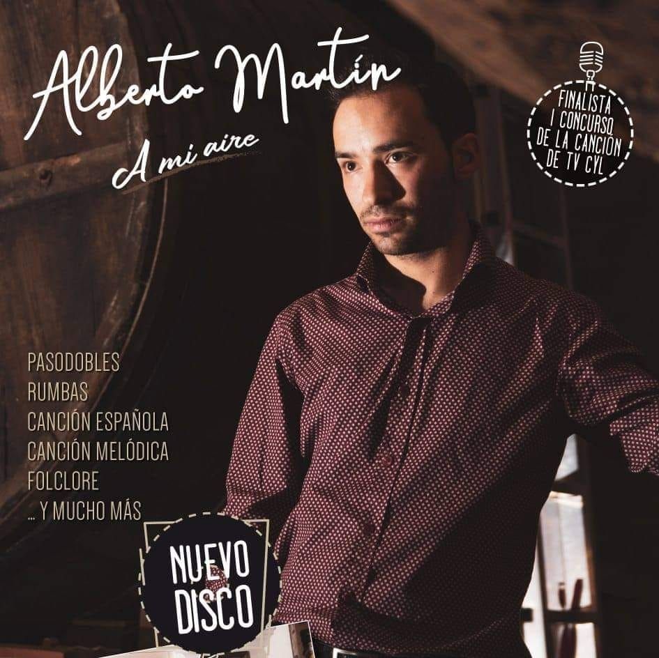 Portada del disco de Alberto Martín &quot;A mi aire&quot;