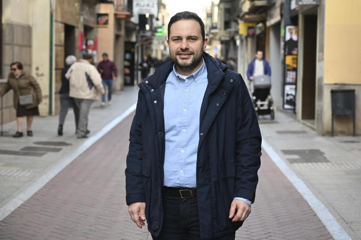 José Luis López es el portavoz adjunto del grupo municipal del PSOE en Castelló.
