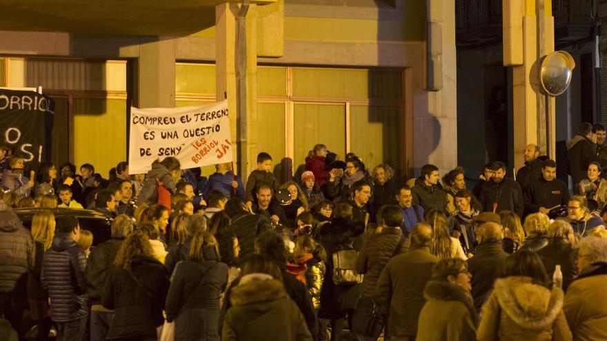 La plataforma por el instituto de Borriol intensifica sus acciones antes del pleno