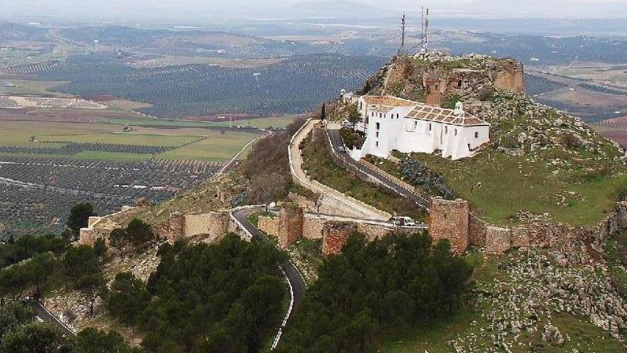 Imagen de la Alcazaba de Archidona sobre la que está prevista realizar dicha actuación.