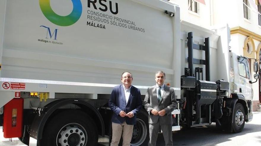 Nuevo camión para la recogida de basura en la comarca de Antequera