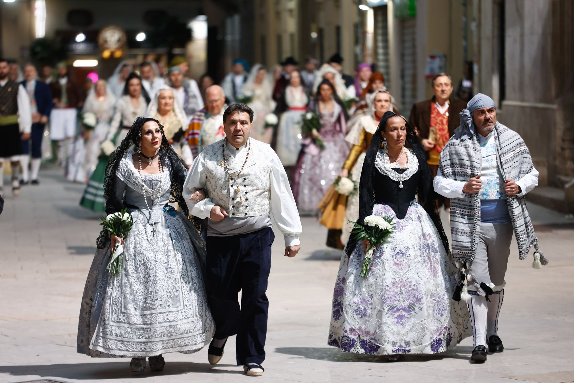 Todas las fotos de la Ofrenda del 17 de marzo entre las 18:00 y las 19:00 horas por la calle San Vicente