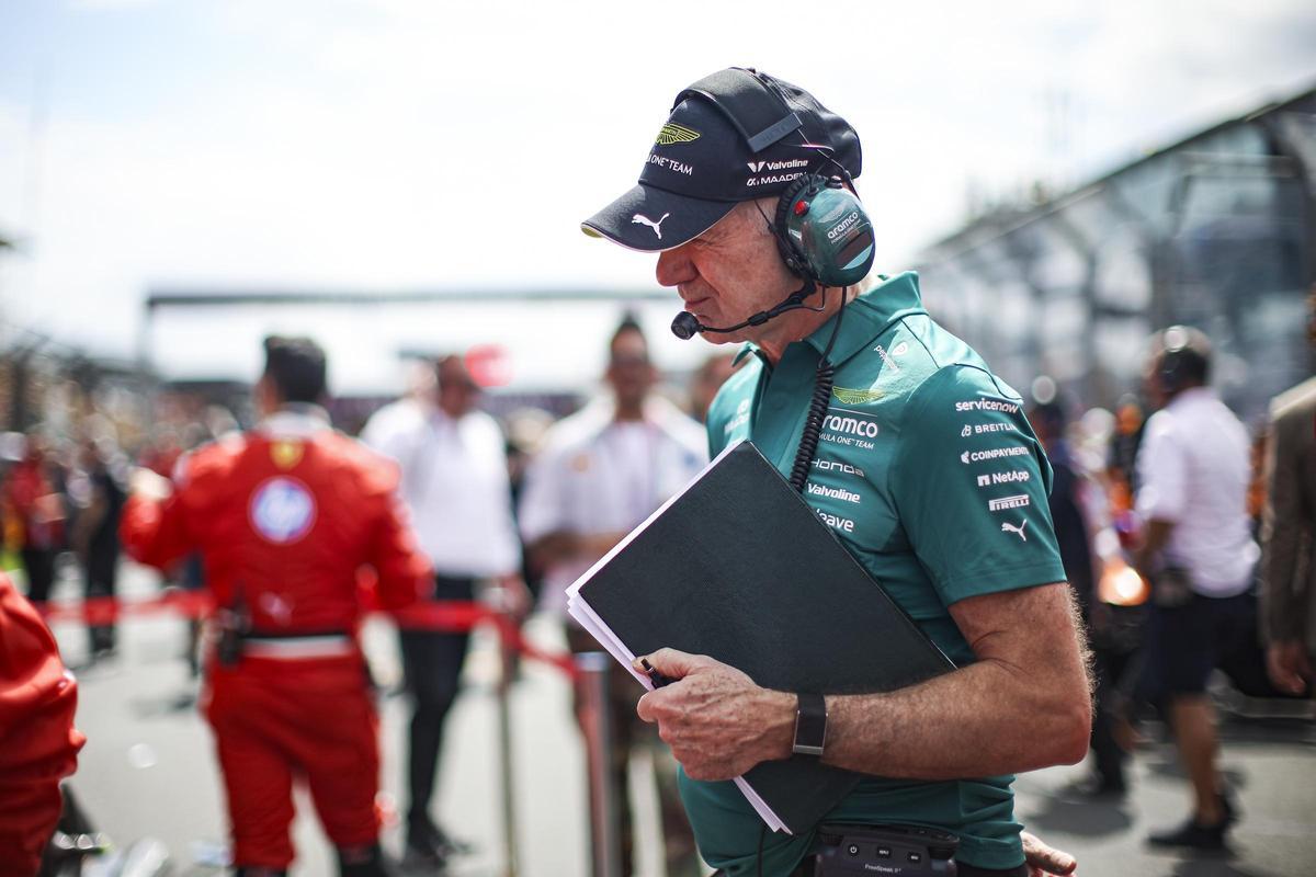 Adrian Newey, jefe de equipo de Aston Martin.