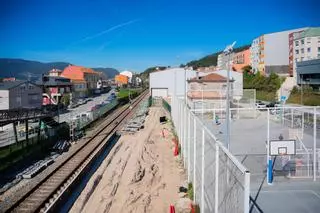 Avanzan las obras para que Chapela recupere su estación de tren entre Vigo y Redondela