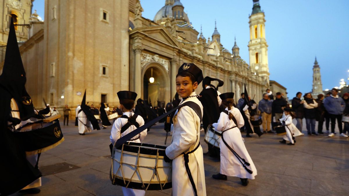 Procesión de La Humillación, en Zaragoza