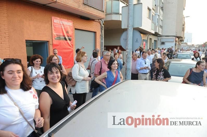 Inauguración de la exposición 'Arte soterrado'