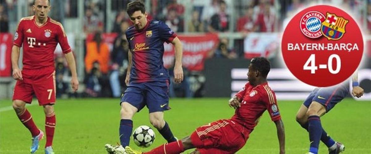 Messi, vigiladísimo y muy alejado del área, no creó peligro en su reaparición