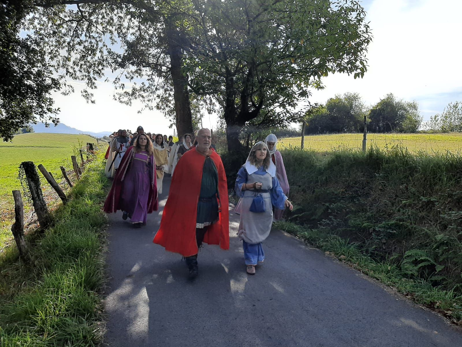 La I Recreación Peregrina en el Santuario del Fresno (Grado) en imágenes
