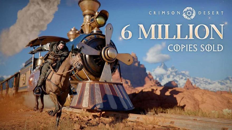 Crimson Desert alcanza los 6 millones de copias y 