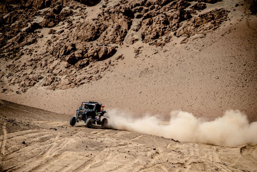 Gerard Farrés, en bugui al Dakar 2019