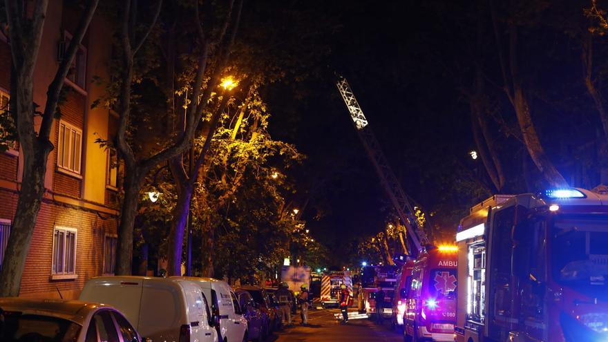 En libertad el autor del incendio en el edificio okupado en Zaragoza