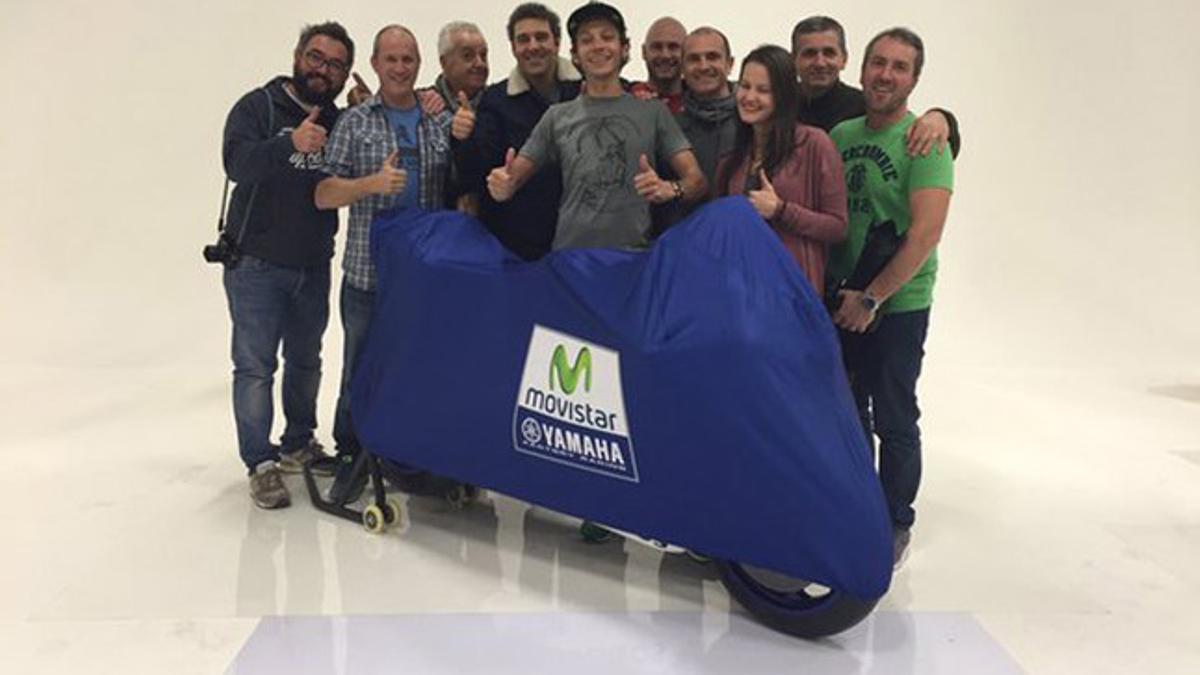 Valentino Rossi y la nueva M1