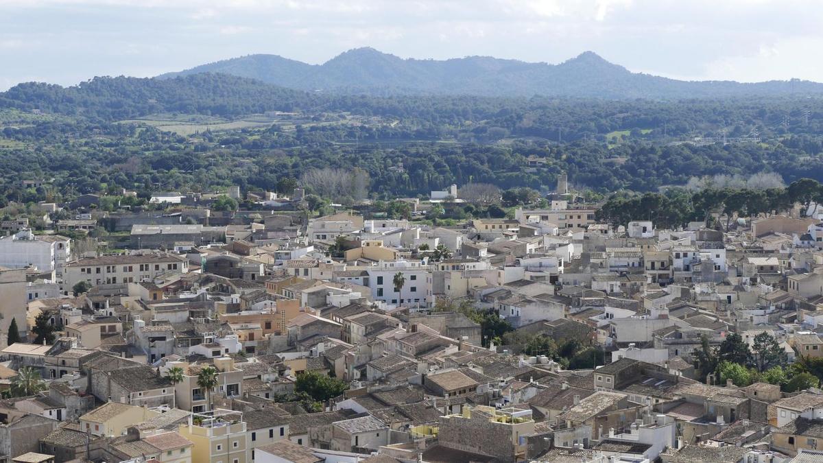 Vista general de Artà.