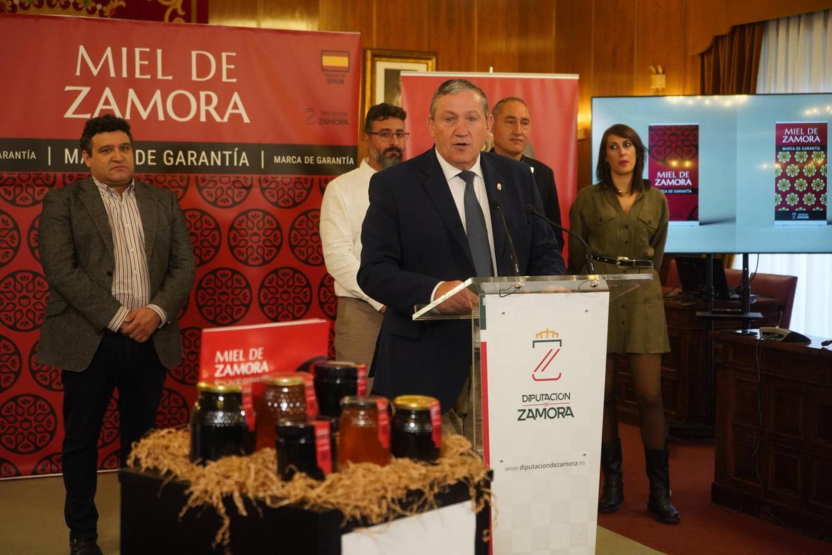 Presentación de la marca de garantía de la Miel Zamora