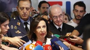 La ministra de Defensa en funciones, Margarita Robles.