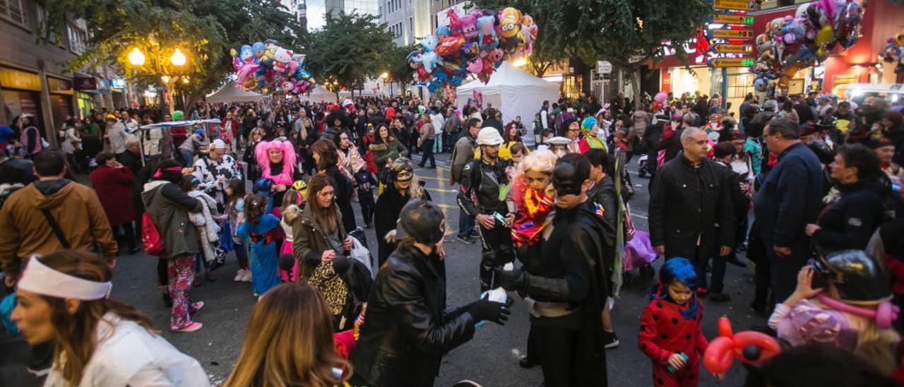 Imagen de la Rambla de Alicante en el Carnaval del año pasado.