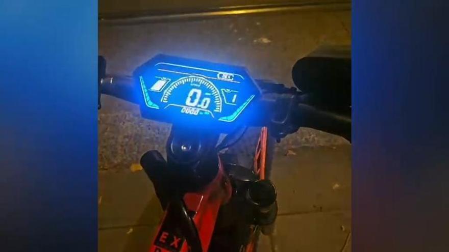 La extraña 'bicicleta' que ha requisado la Policía de Zaragoza: el 'ciclista' circulaba a 50 km/h sin pedalear
