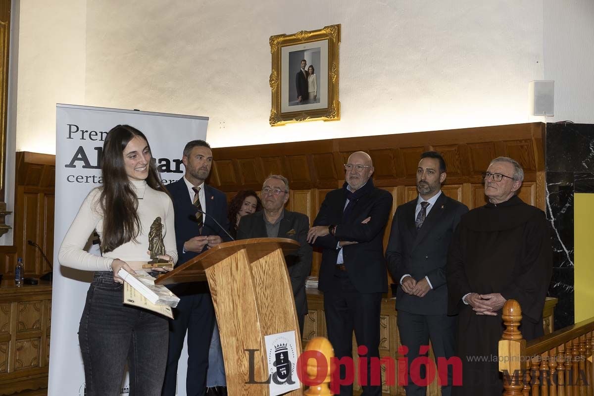 Entrega de los premios Albacara en Caravaca