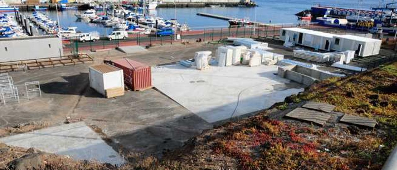 Instalaciones del Grupo Stier en el puerto de Taliarte.