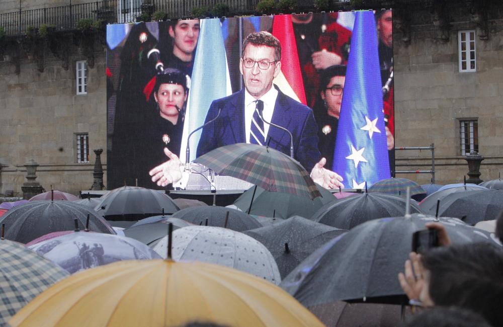 Toma de posesión de Alberto Núñez Feijóo