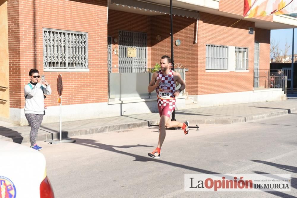 Primera carrera del año en Algezares