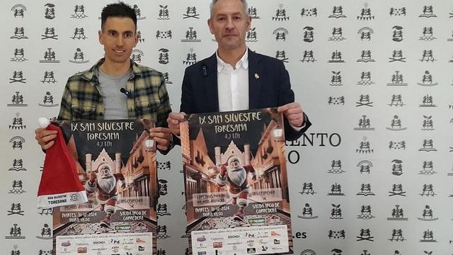 Gorka García y Carlos Rodríguez presentaron la carrera de Fin de Año. | CT