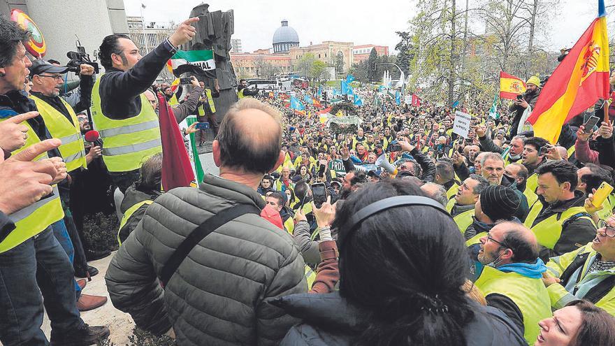 Los transportistas autónomos se suman a las protestas de los agricultores