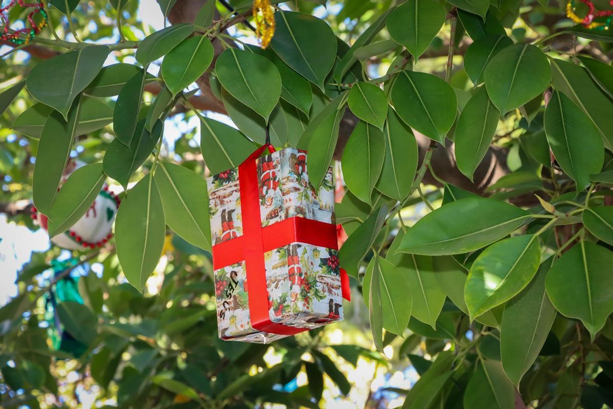 Uno de los adornos confeccionados