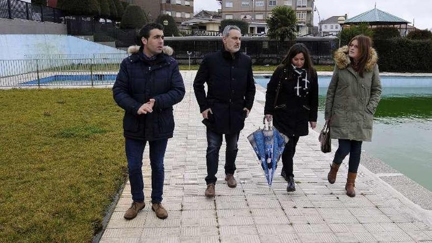 Un instante de la visita de Cores Tourís a Rodeiro. // Bernabé/Javier Lalín