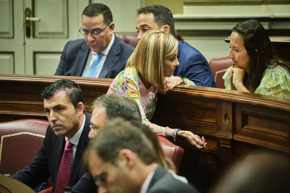 Primer pleno de la legislatura canaria