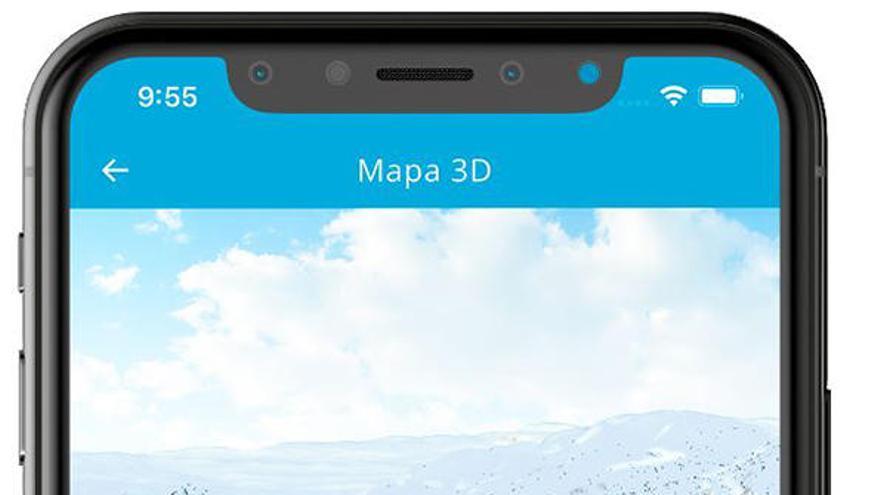Mapes 3D interactius per a les estacions d&#039;esquí
