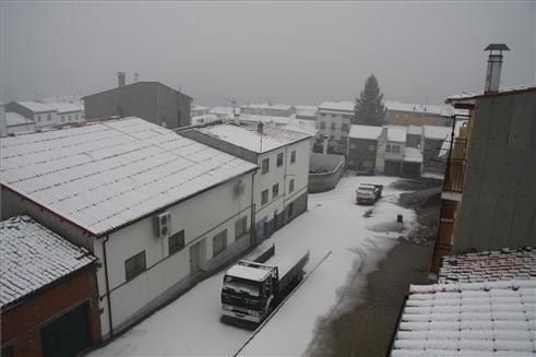 Nieve en el norte de Extremadura