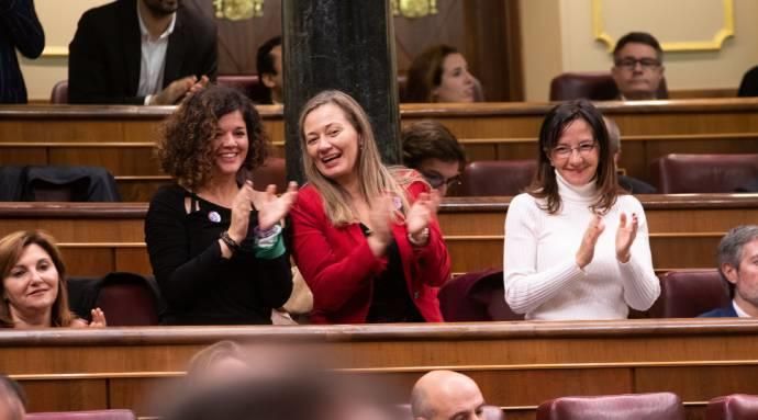 Diputados canarios en el arranque de legislatura en el Congreso