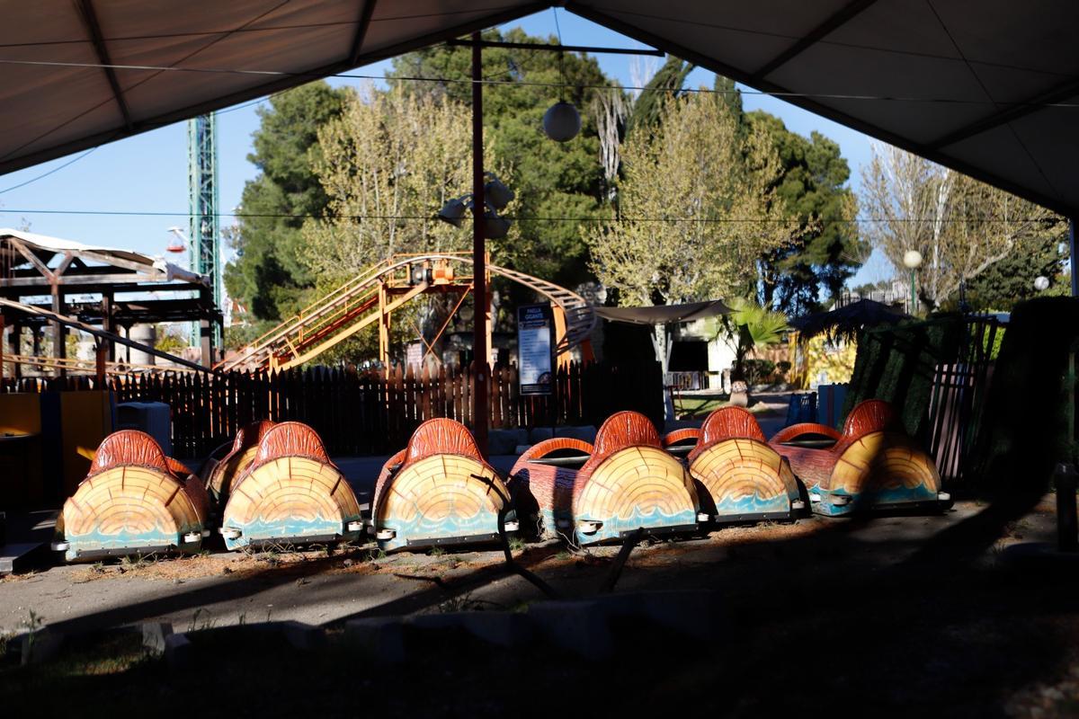 Estado actual del Parque de Atracciones.