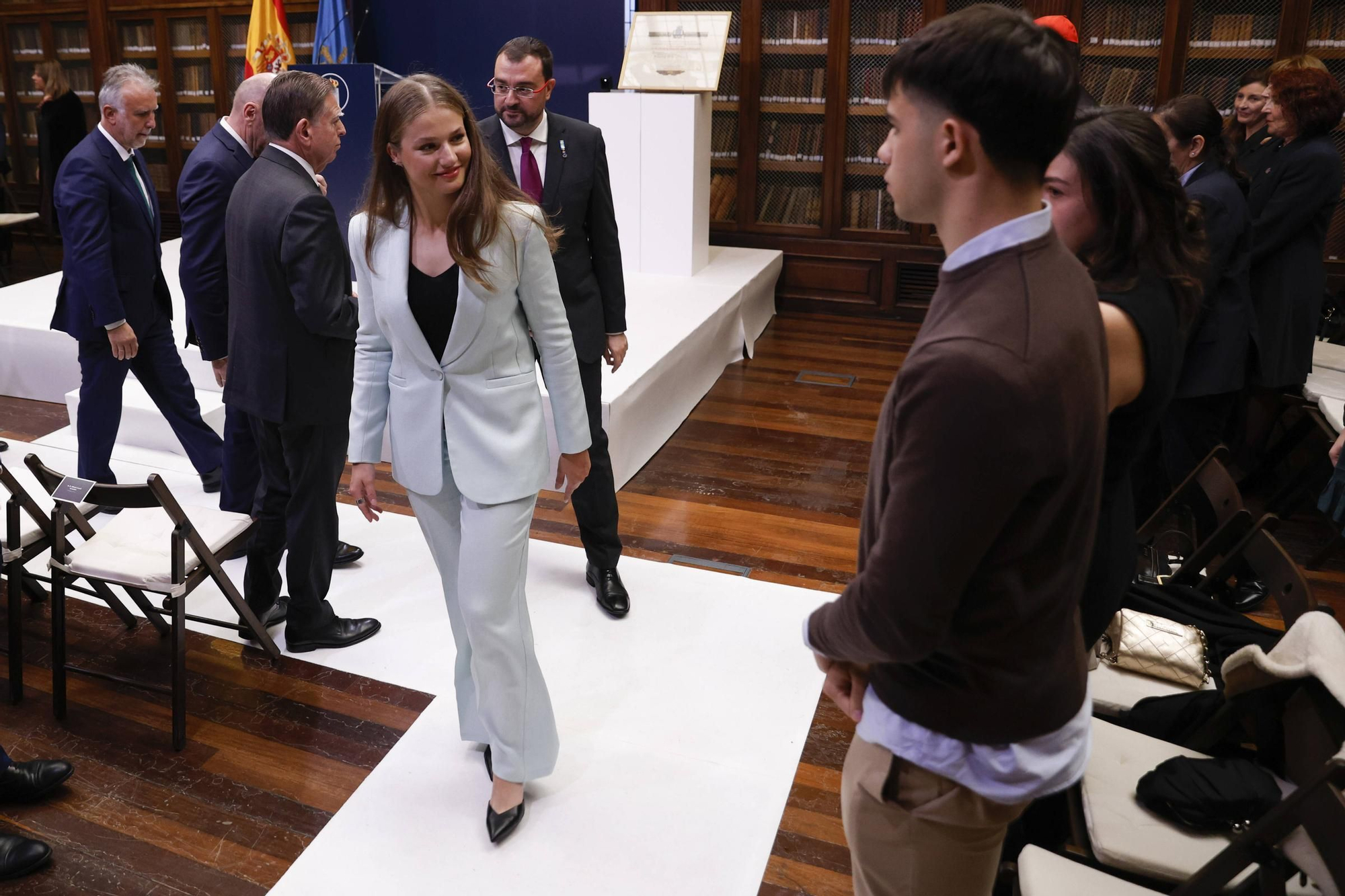 La Princesa Leonor recibe la Medalla de Asturias y el título de Alcaldesa Honoraria de Oviedo.