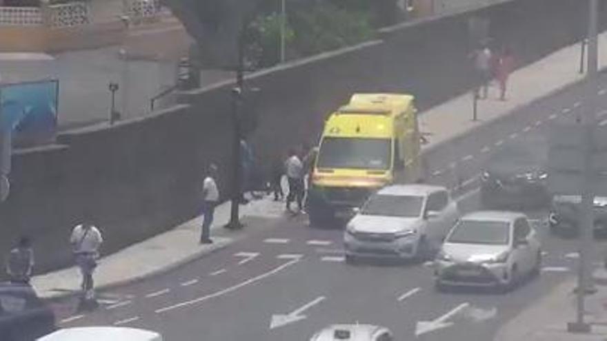 Atropello de un ciclista a un peatón (23/07/26)