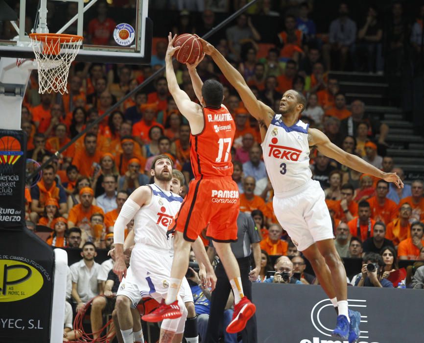 Valencia Basket - Real Madrid, en imágenes