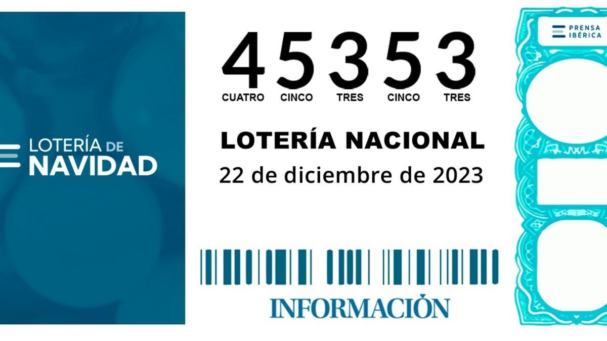 TUINTO PREMIO LOTERÍA DE NAVIDAD: El segundo quinto premio de la Lotería de Navidad 2023 que ha repartido suerte en la provincia de Alicante