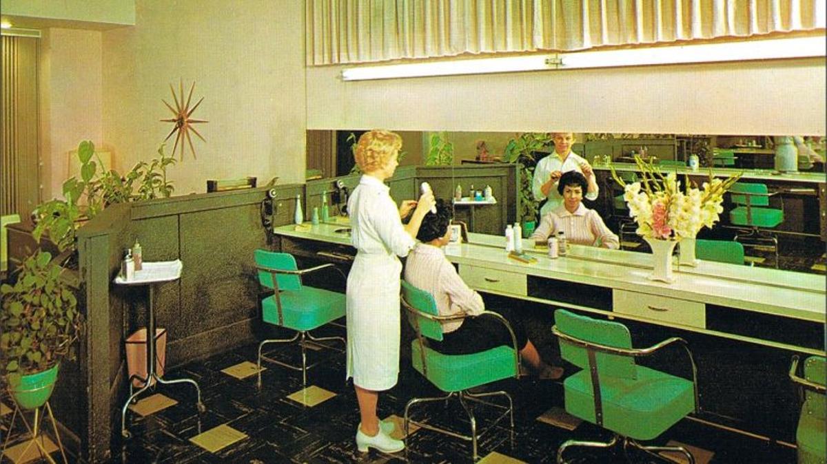 Salón de belleza.
