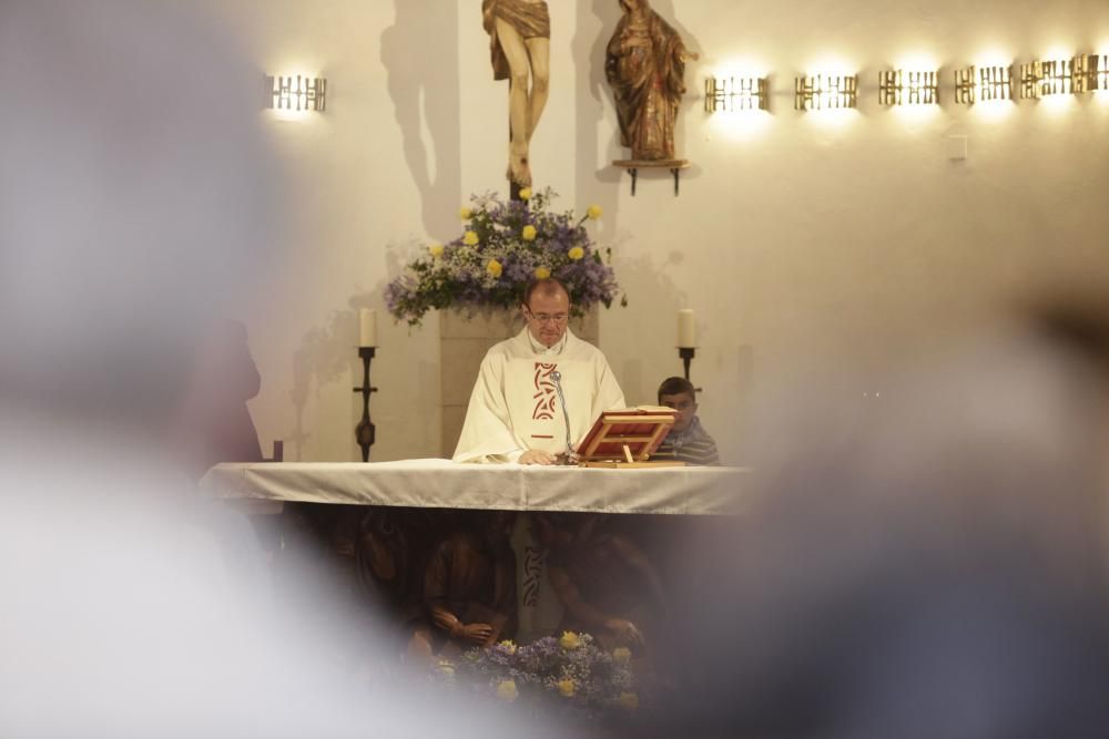 Misa y procesión en las Fiestas de Sabugo