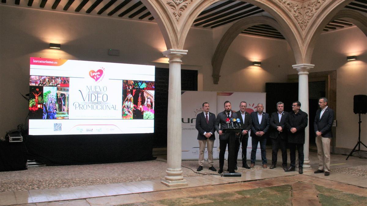 Presentación del vídeo oficial de la Semana Santa de Lorca.