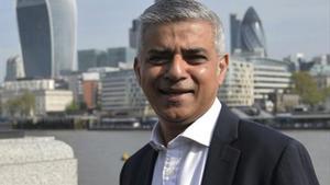 El alcalde de Londres, Sadiq Khan.