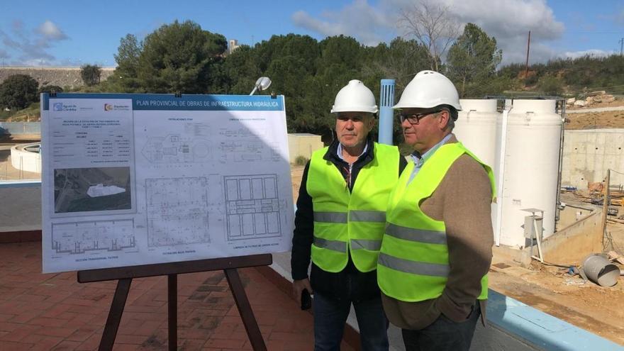 La primera fase de la estación de tratamiento de agua potable de Sierra Boyera finalizará en breve