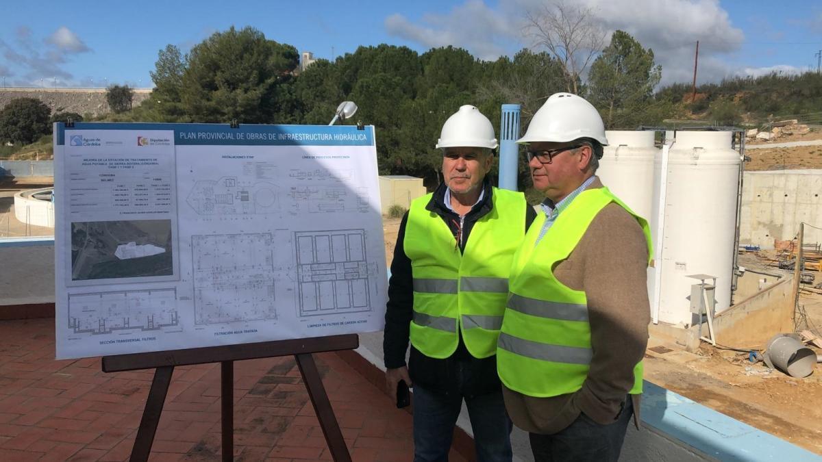 La primera fase de la estación de tratamiento de agua potable de Sierra Boyera finalizará en breve